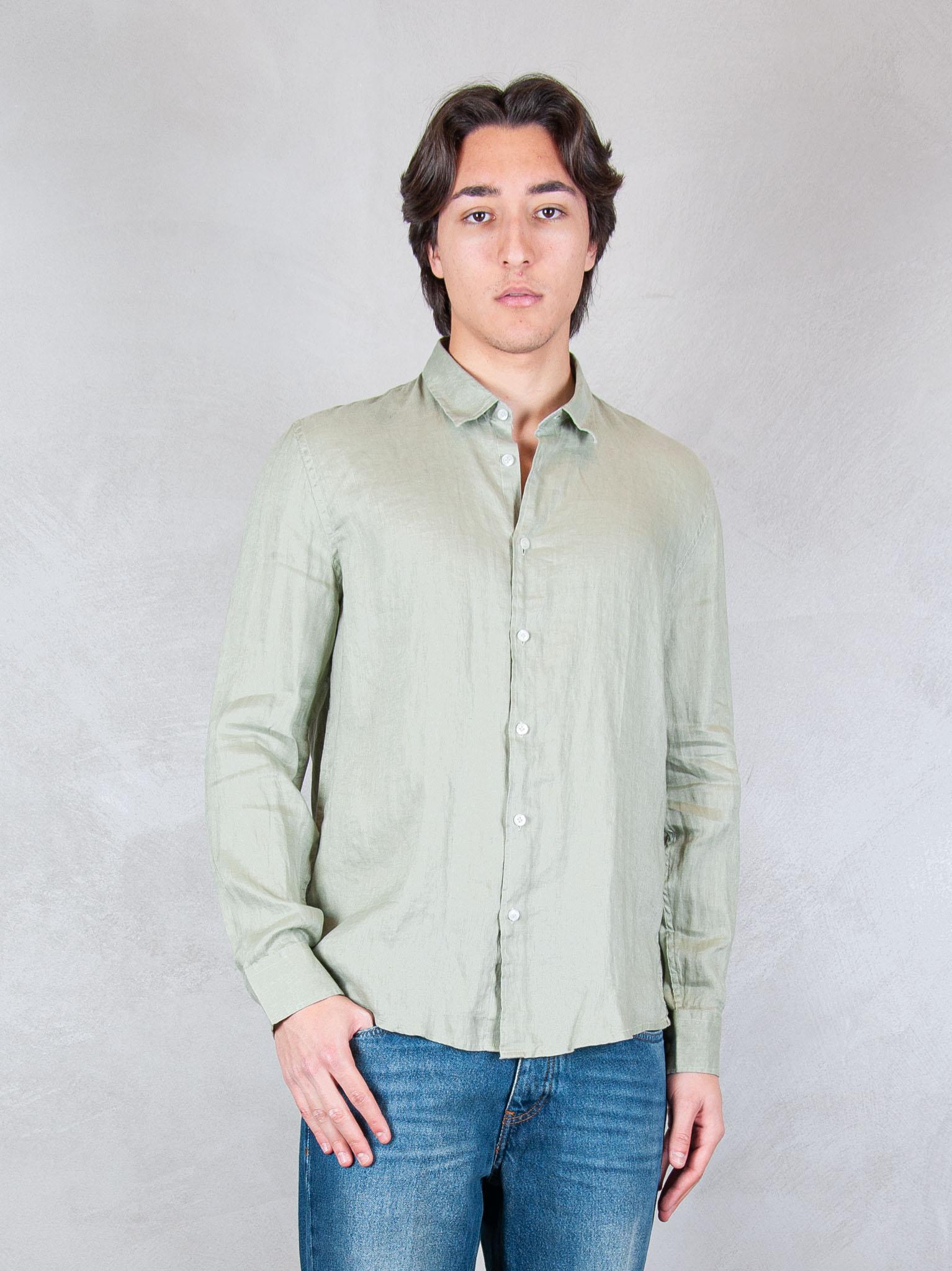 Seinse Camicia Lino CE1081 SALVIA Seinse 