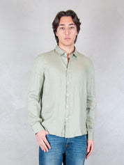 Seinse Camicia <BR/>Lino CE1081 SALVIA Seinse 