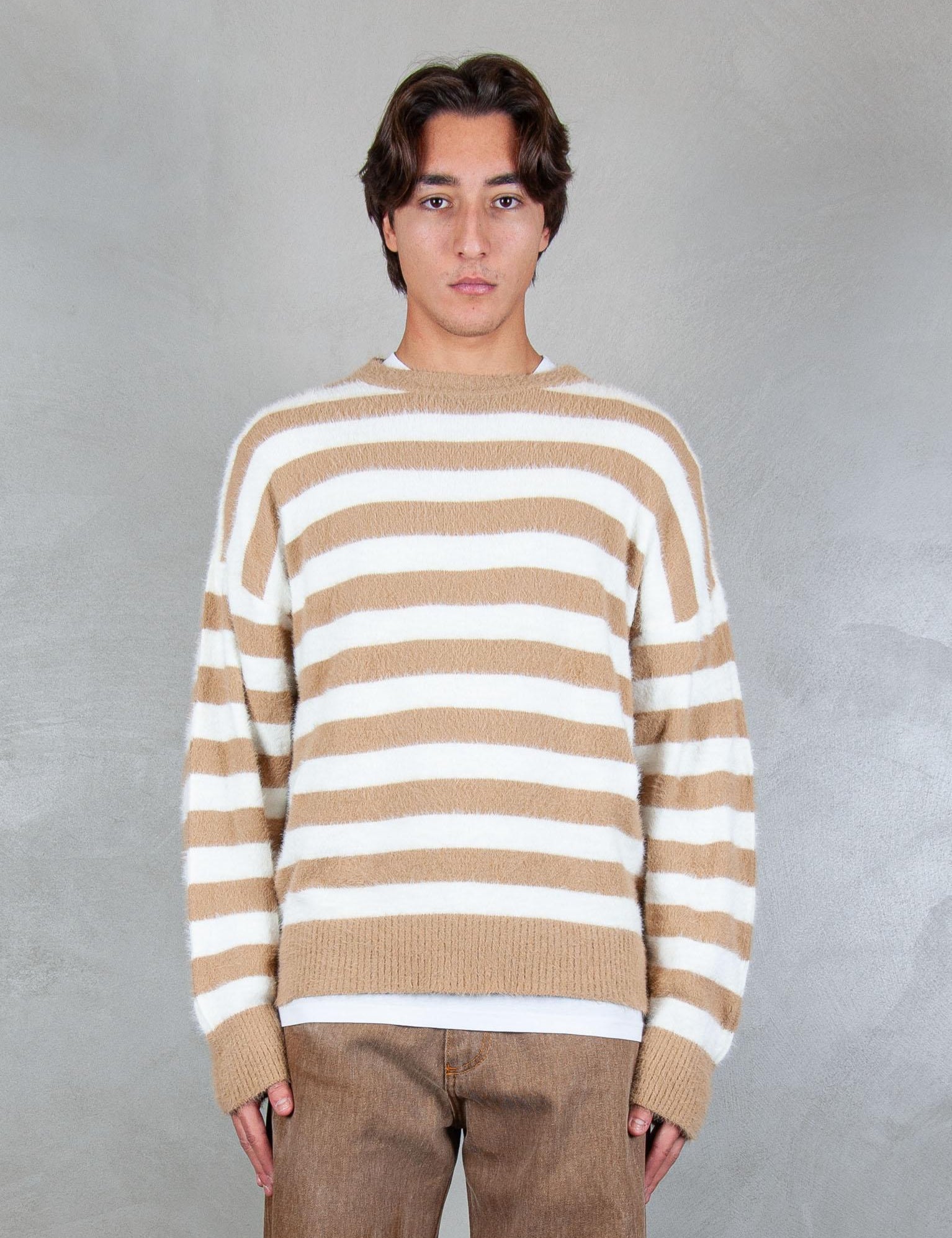 >Striped Crewneck AB23 0301 Hi Five 