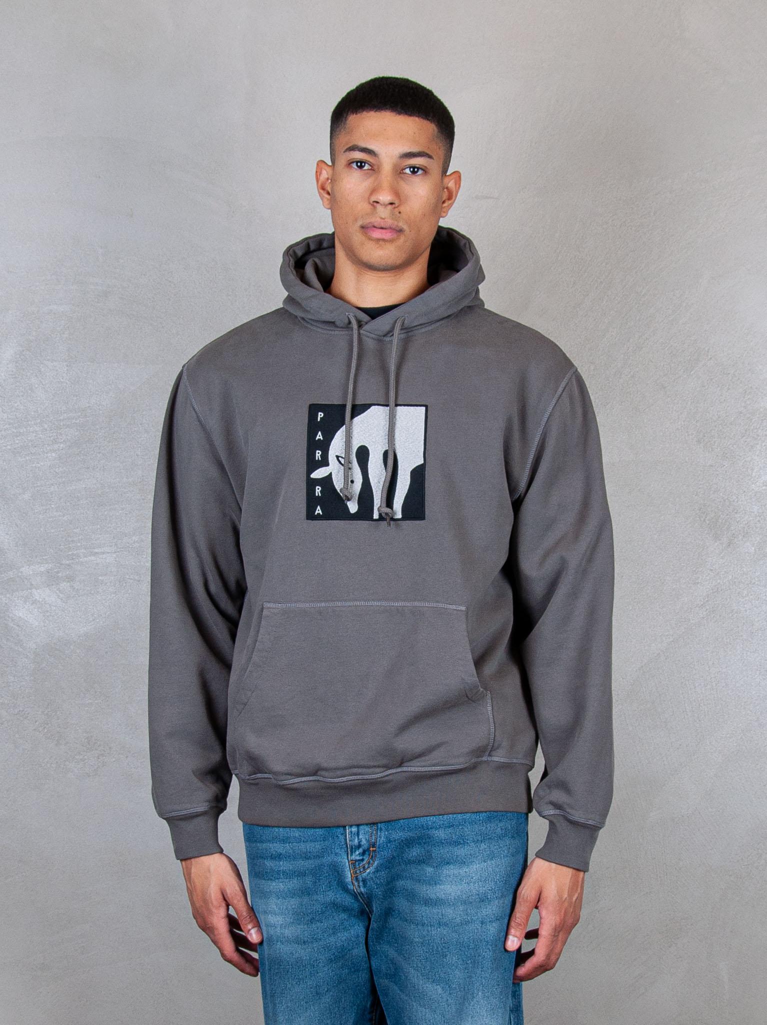 Get on the donkey hooded 53330 WASHED GREY Parra 