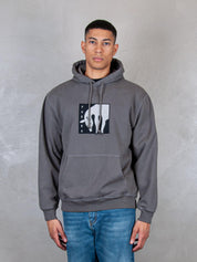 Get on the donkey hooded 53330 WASHED GREY Parra 