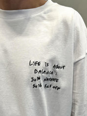 Life Is Tee LIFE IS WHT Hi Five 