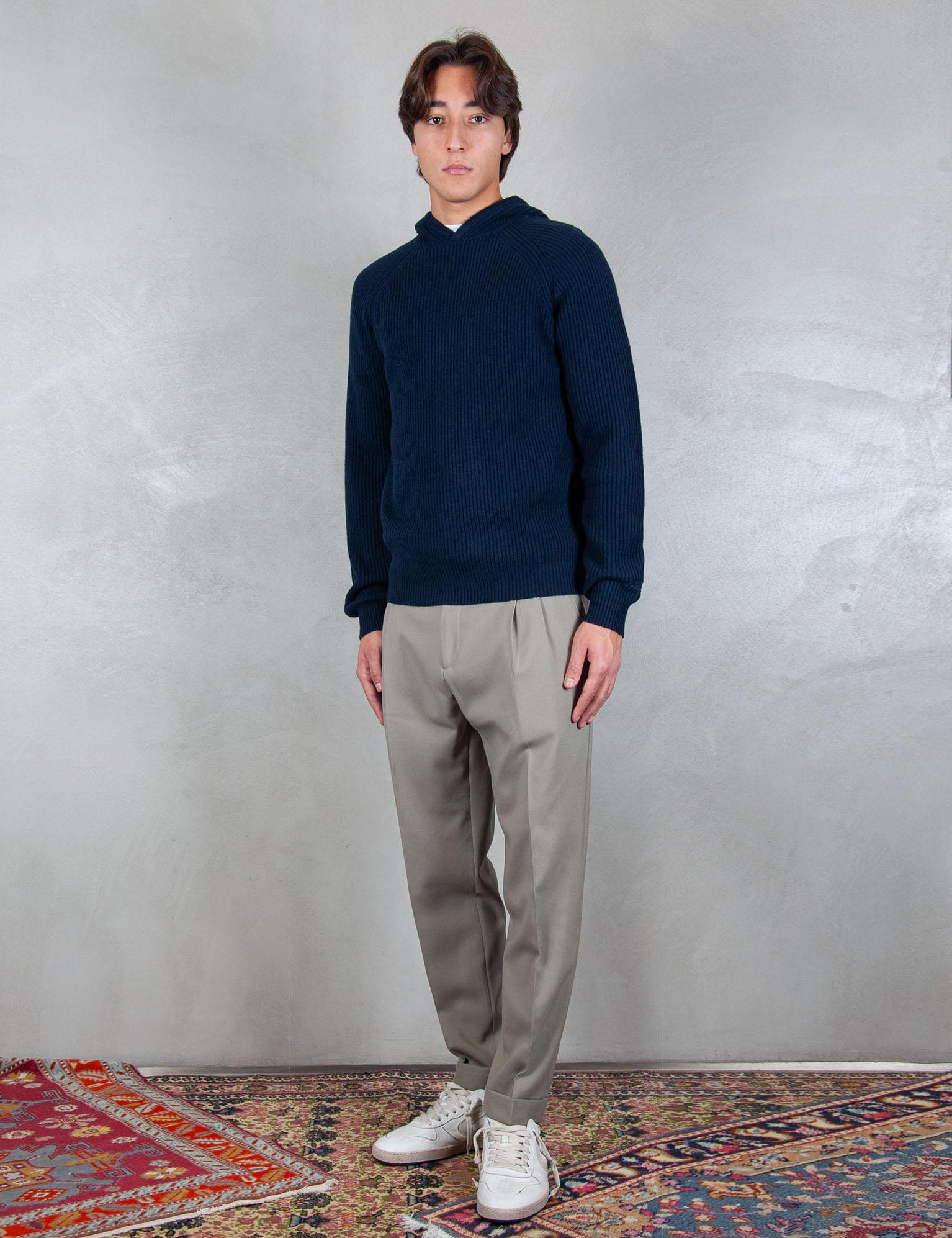 >Malcom hooded wool MLC0001 00063I MC2 St Barth 