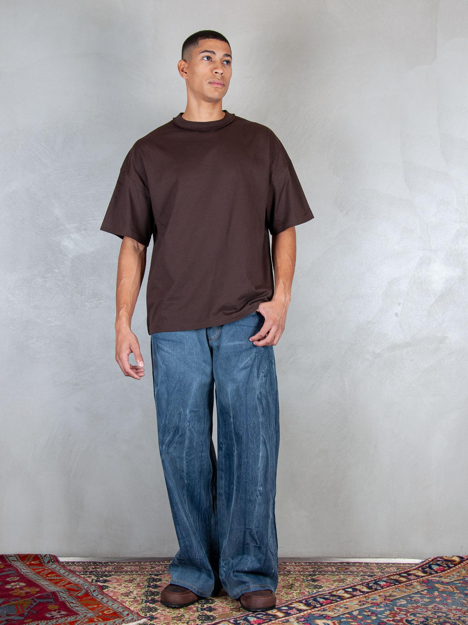 Hi Five T-Shirt Plea tee PLEA TEE MARRONE Hi Five 