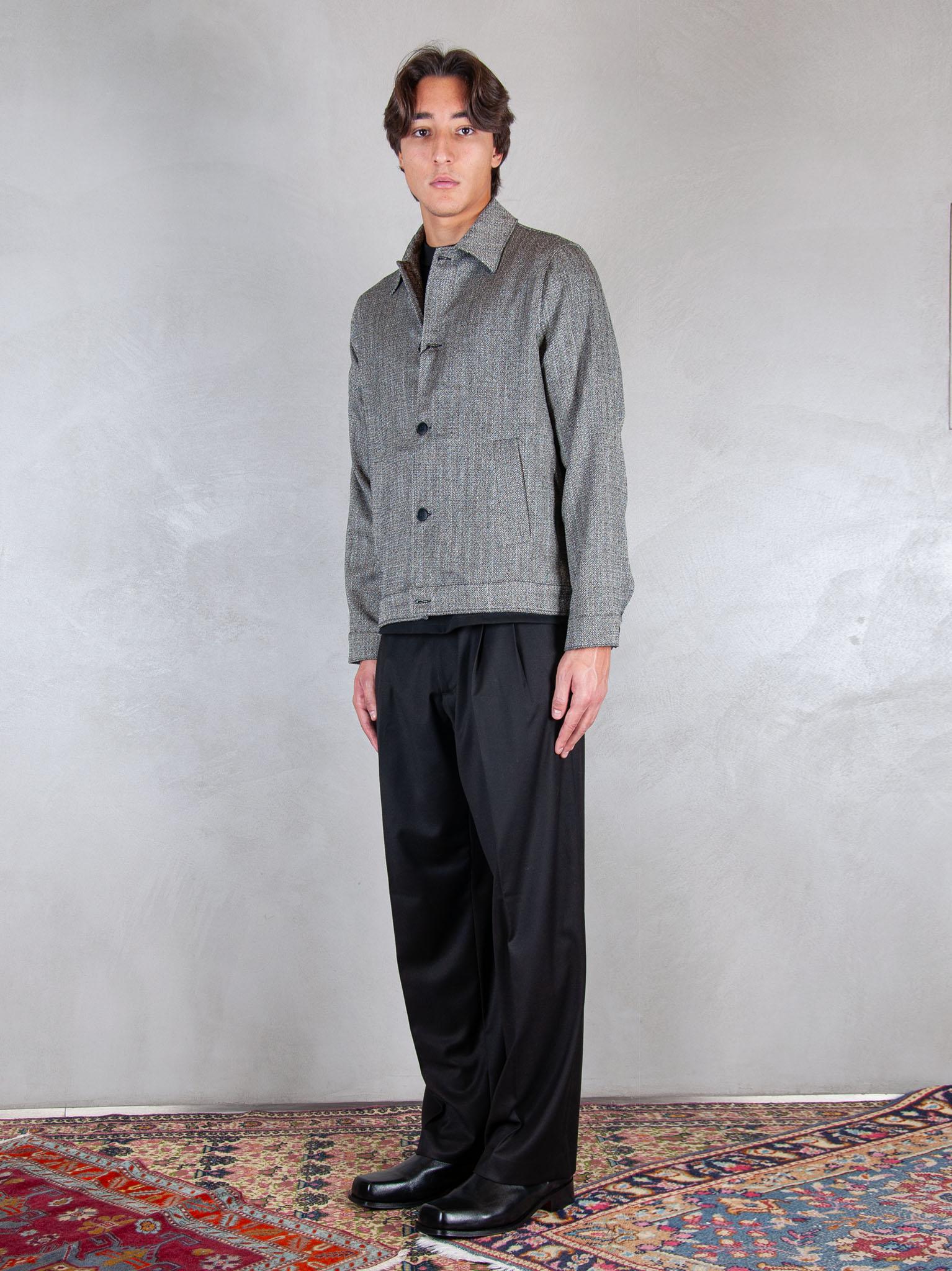 Overshirt CA3448 NERO I'm Brain 