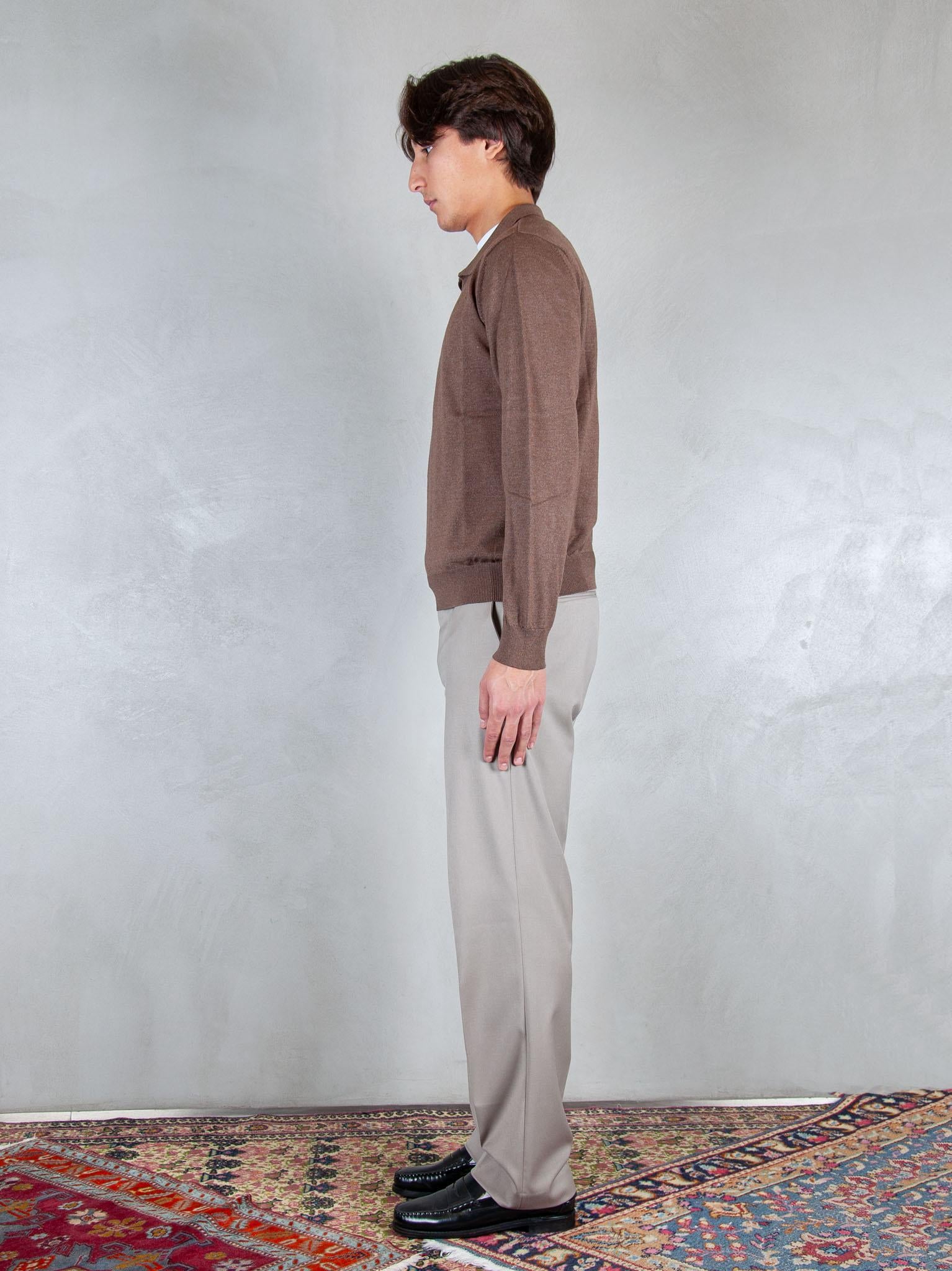 I'M Brian Maglia polo capri MA3413 MORO I'm Brain 