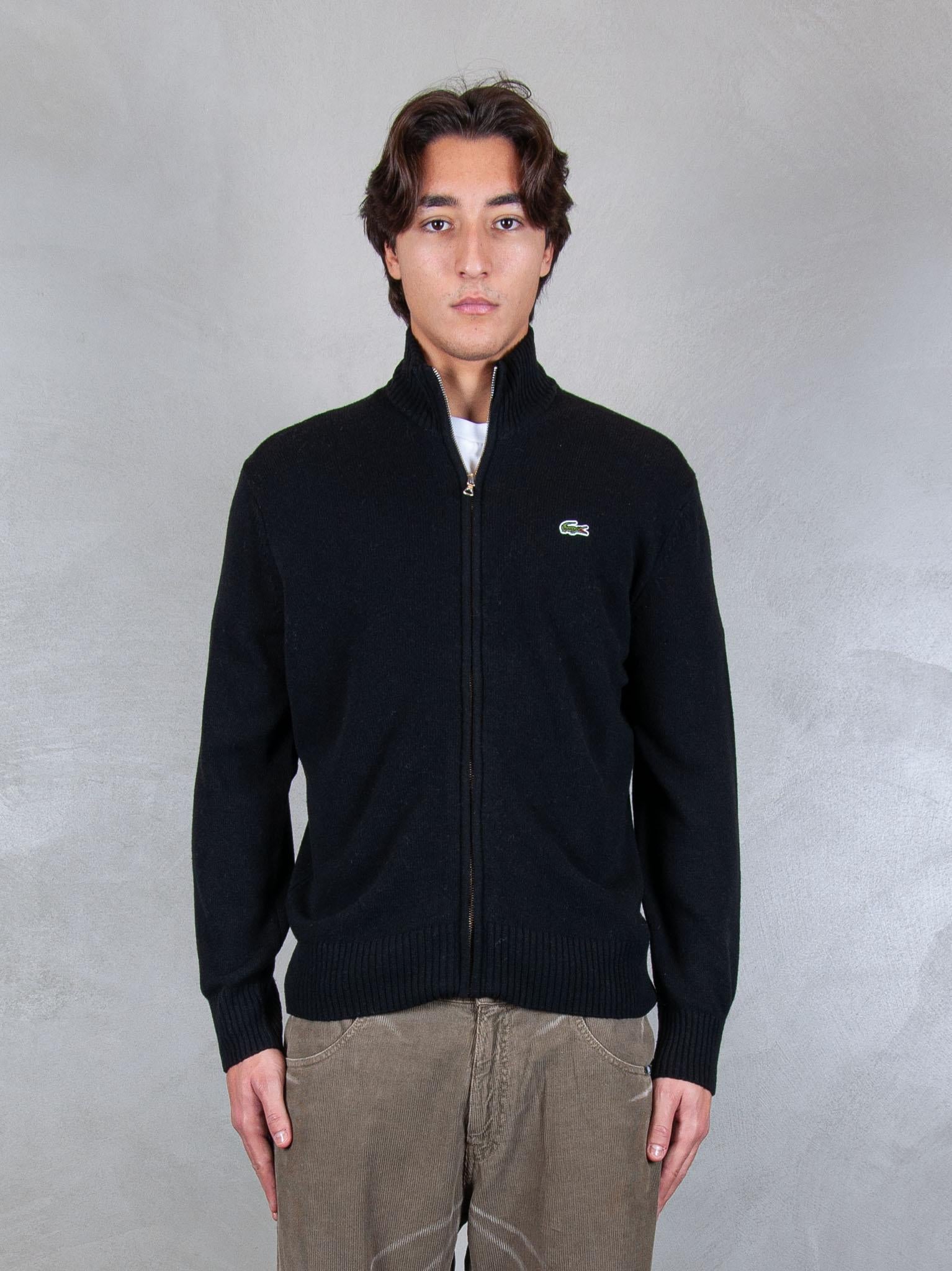 Lacoste Maglione zip in lana cardata AH5181 031 Lacoste 