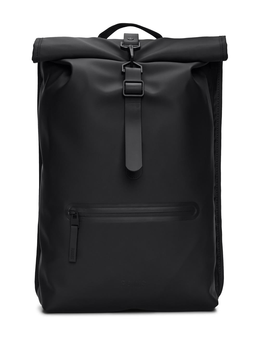 Rolltop Rucksack ROLLTOP RCKSCK BLACK Rains 