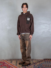 Acupuncuture Felpa <BR/>Hope Hoodie HOPE HOODIE COFFEE QUARTZ Acupuncture 