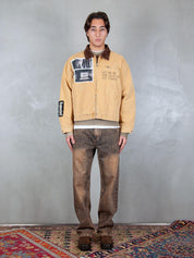 Acupuncture Giubbotto <BR/>Punker Jacket PUNKER JACKET KHAKI Acupuncture 