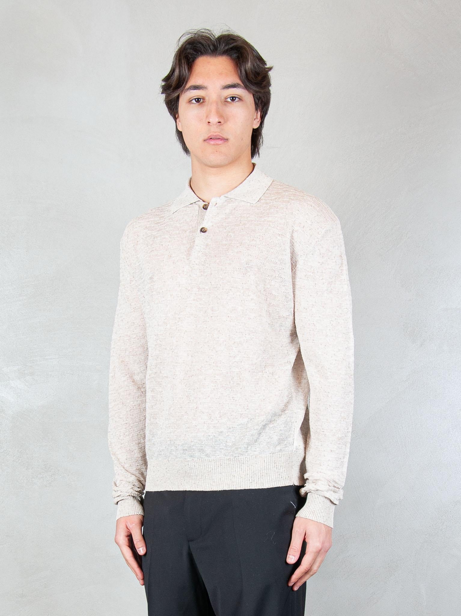 Diana Studio Maglia Polo Jacquard 140032 406 Diana Studio 
