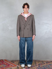 Giacca Oversize GIA3459 MORO I'm Brain 