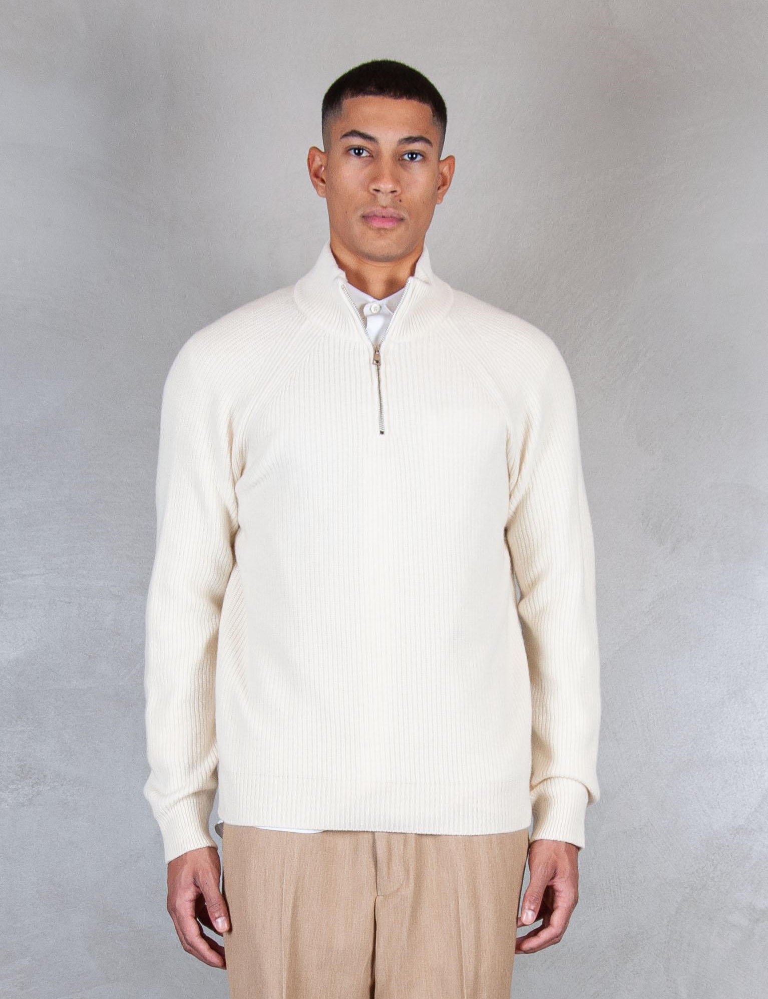 >Maglia half zip costa inglese DW24M070050 118 Diana Studio 