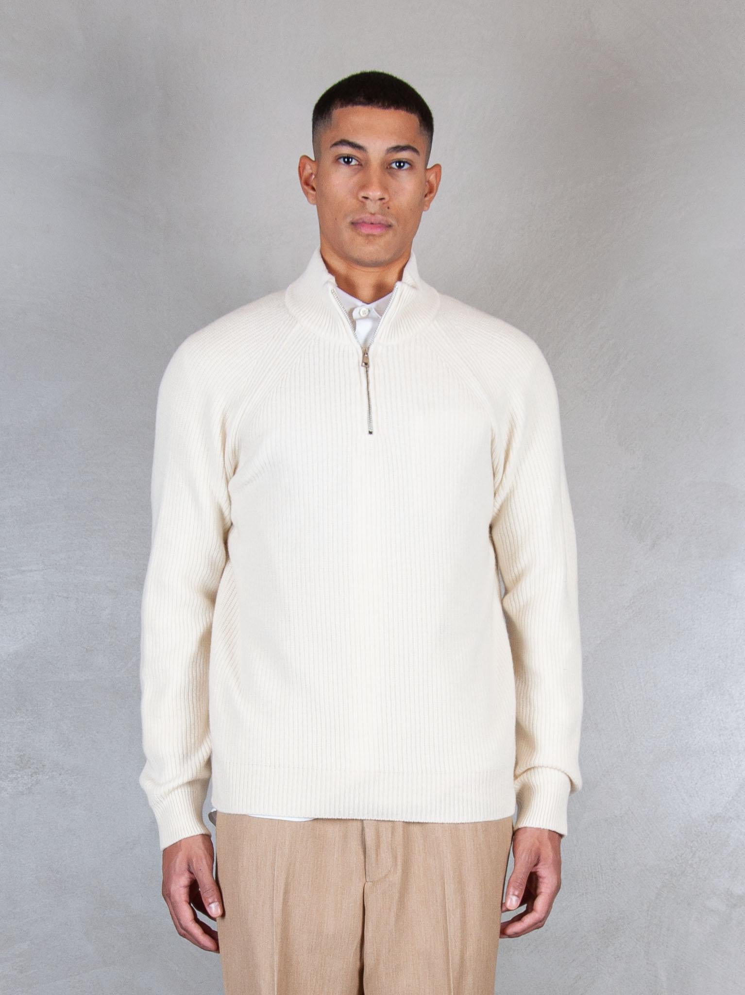 Diana Studio Maglia half zip costa inglese DW24M070050 118 Diana Studio 