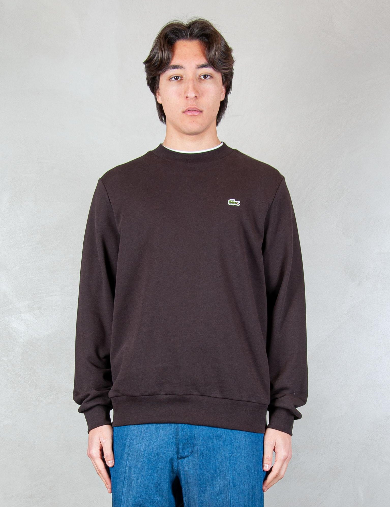 >Felpa Girocollo SH9801 3LA Lacoste 