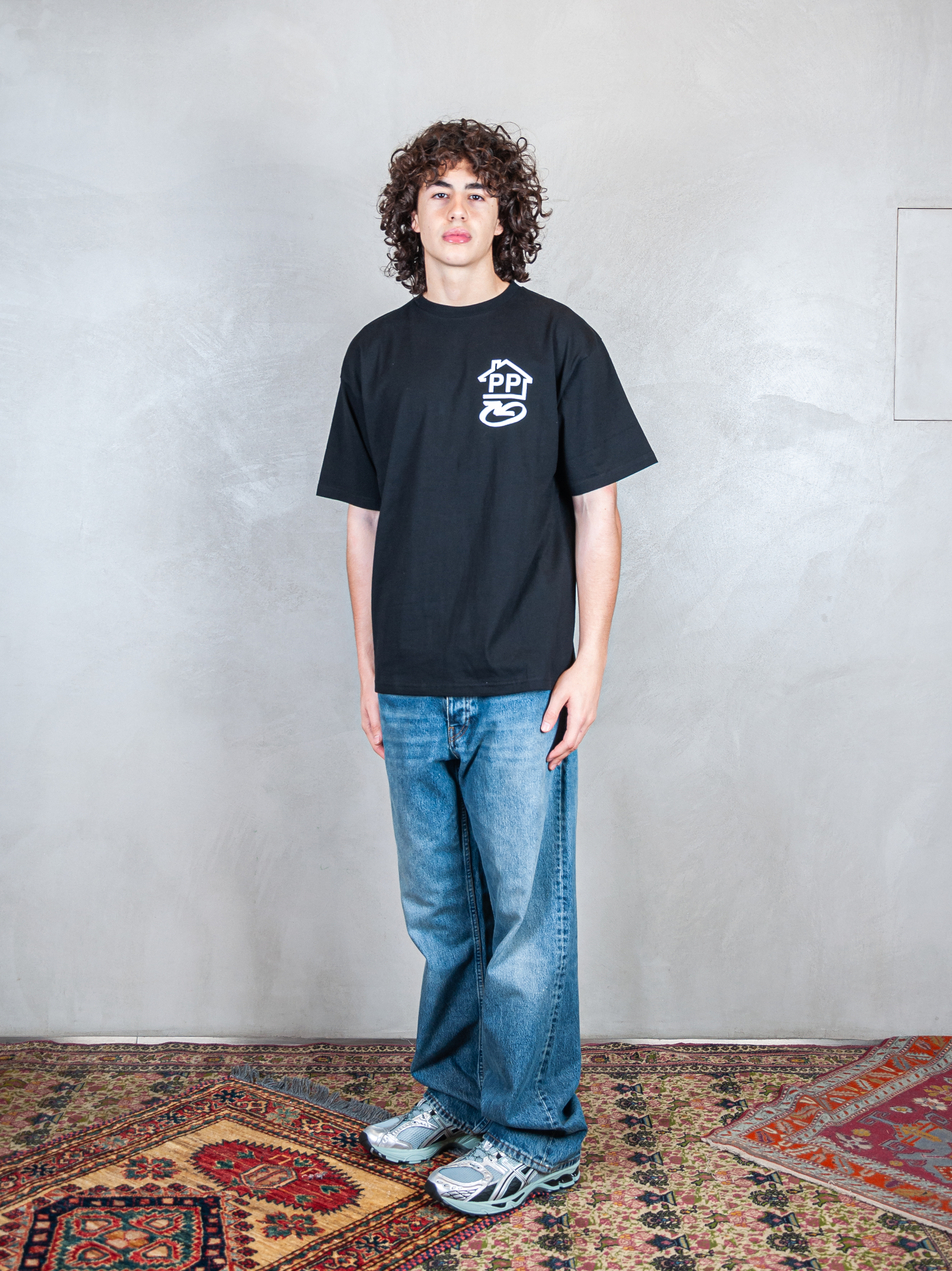 Public Possession t-shirt P.P. Logistik Tee P.P. LOGISTIK BLACK Public Possession 
