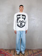 TTT T-Shirt <BR/>Screwhead ls 13LS001 WHITE TTT 