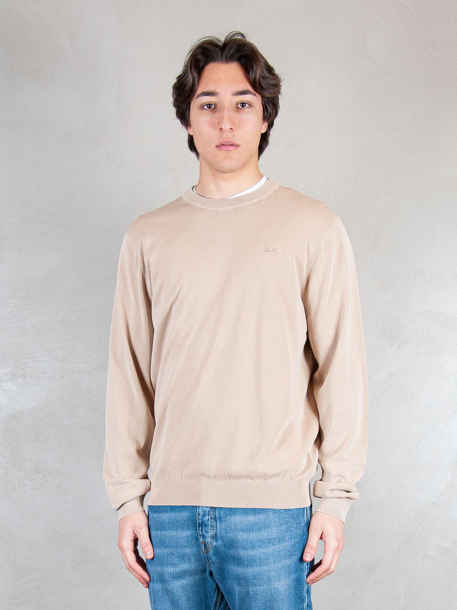 Sun68 Maglia Girocollo Stone Washed K36126 98 Sun68 