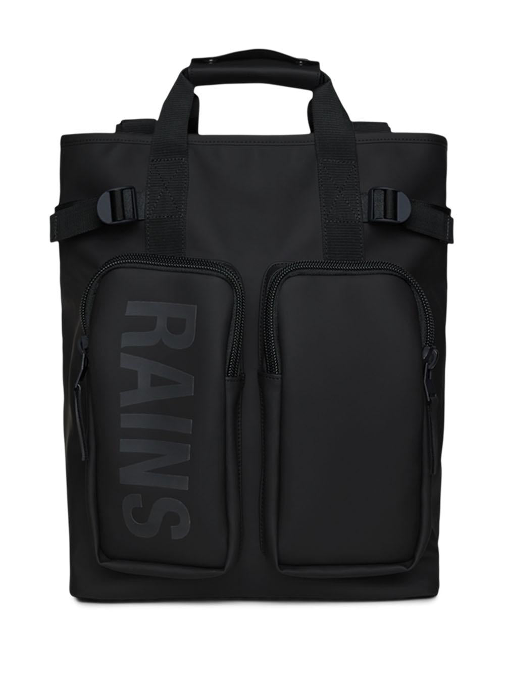Rains zaino Texel Tote Backpack TEXELTOTE BACKPACK BALCK Rains 