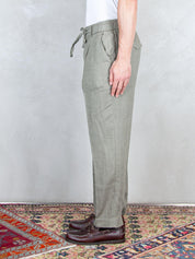 Seinse Pantaloni <BR/>Coulisse Lino PSE1527 MILITARE Seinse 