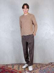 Diana Studio <BR/>Maglia girocollo brushed DW24M050057 121 Diana Studio 