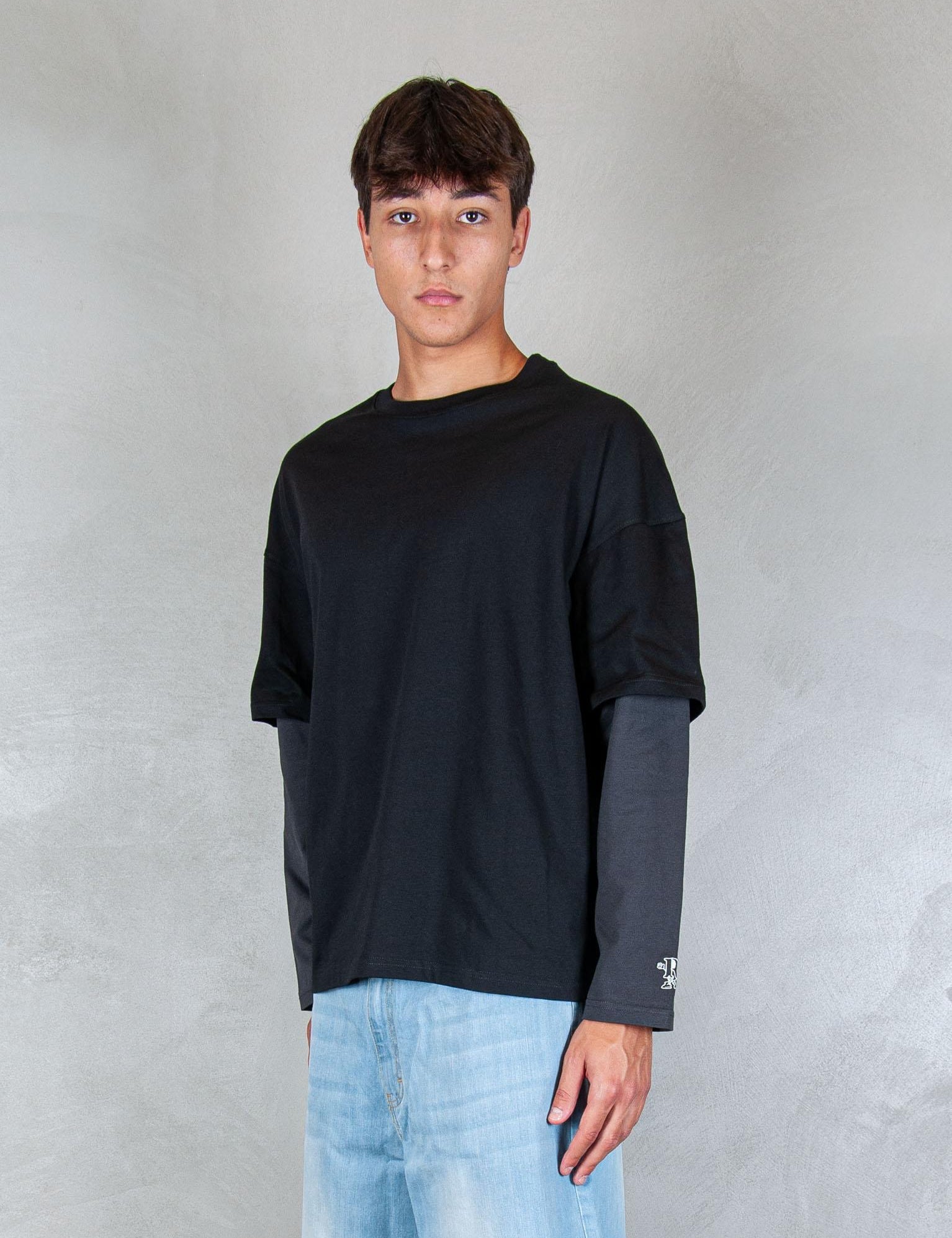 >Double Sleeve DOUBLE SLEEVE NERO Hi Five 