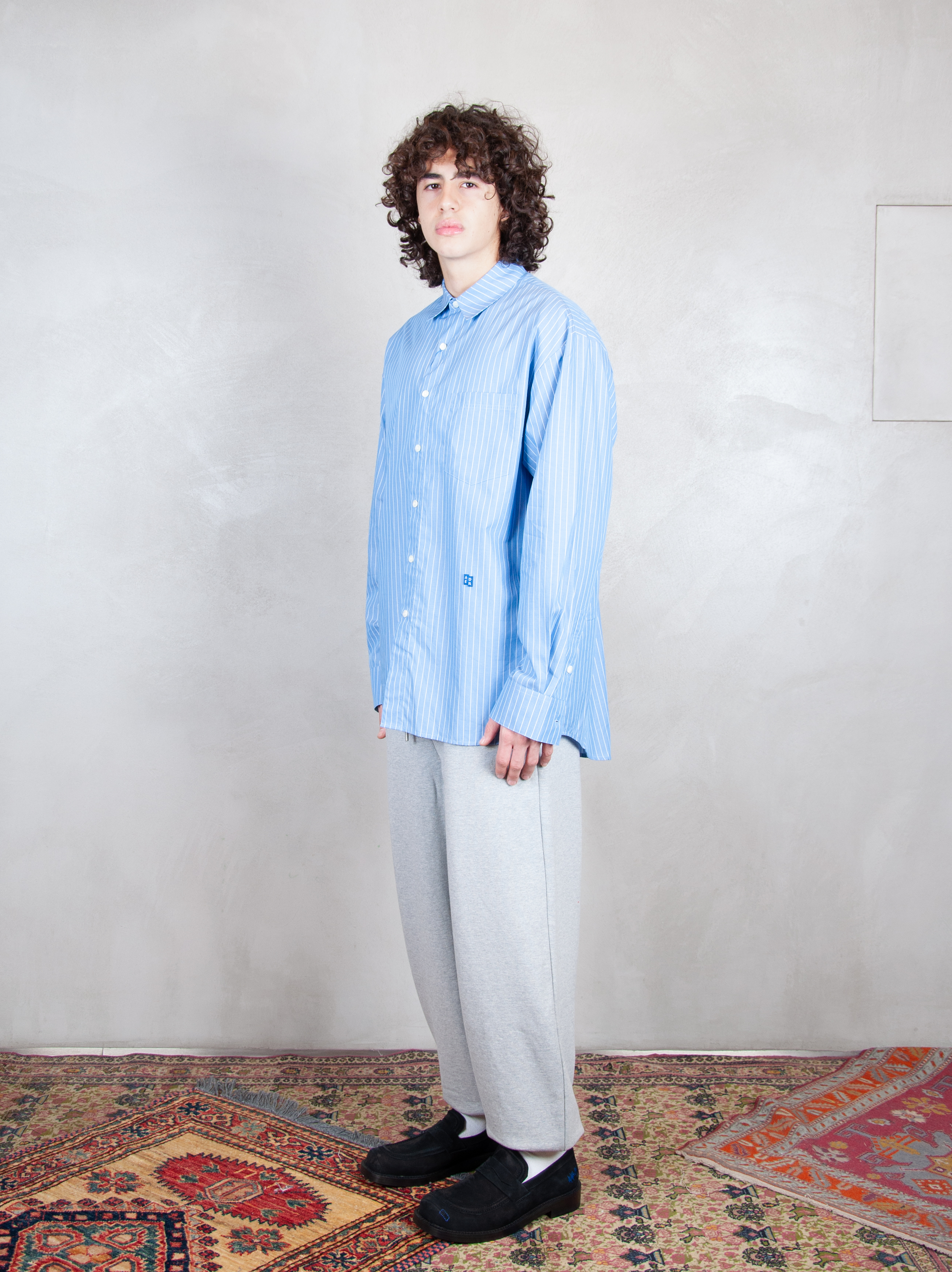 Ader Error Camicia Striped Shirt BMSGFYSH0101 ST-STRIPE Ader Error 