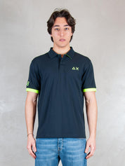 Sun68 Polo <BR/>Macro logo A36121 07 Sun68 