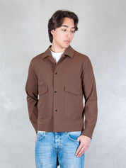 Seinse Giacca <BR/>Overshirt GBE1112 MOKA Seinse 