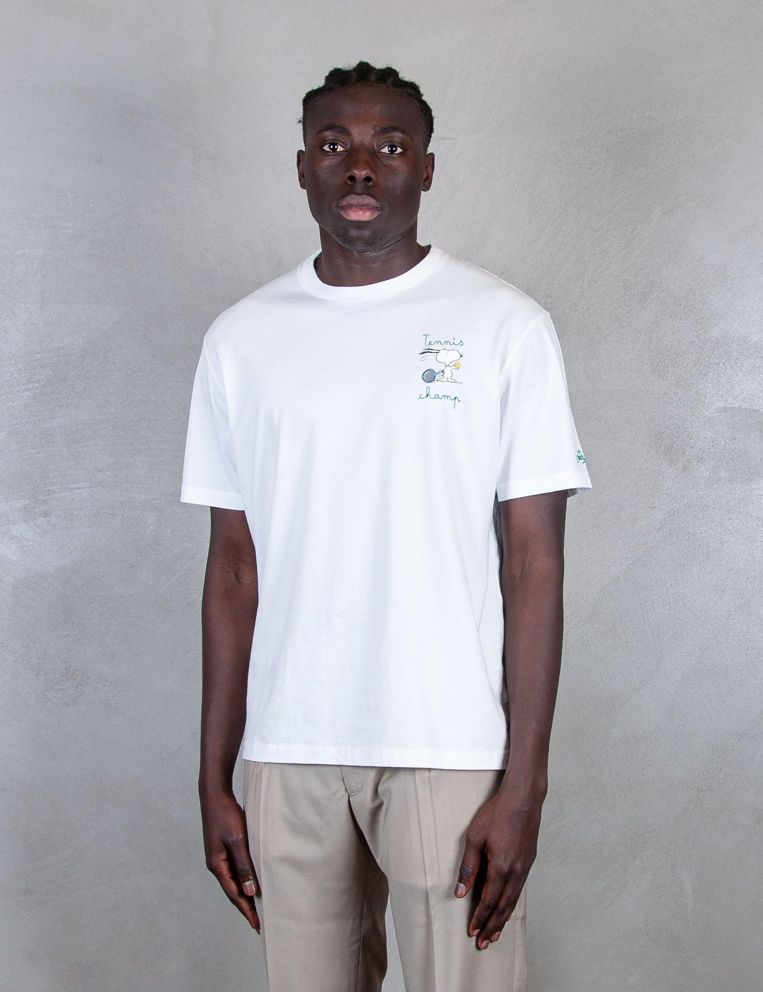 tshirt man TSHM001 02565H MC2 St Barth 