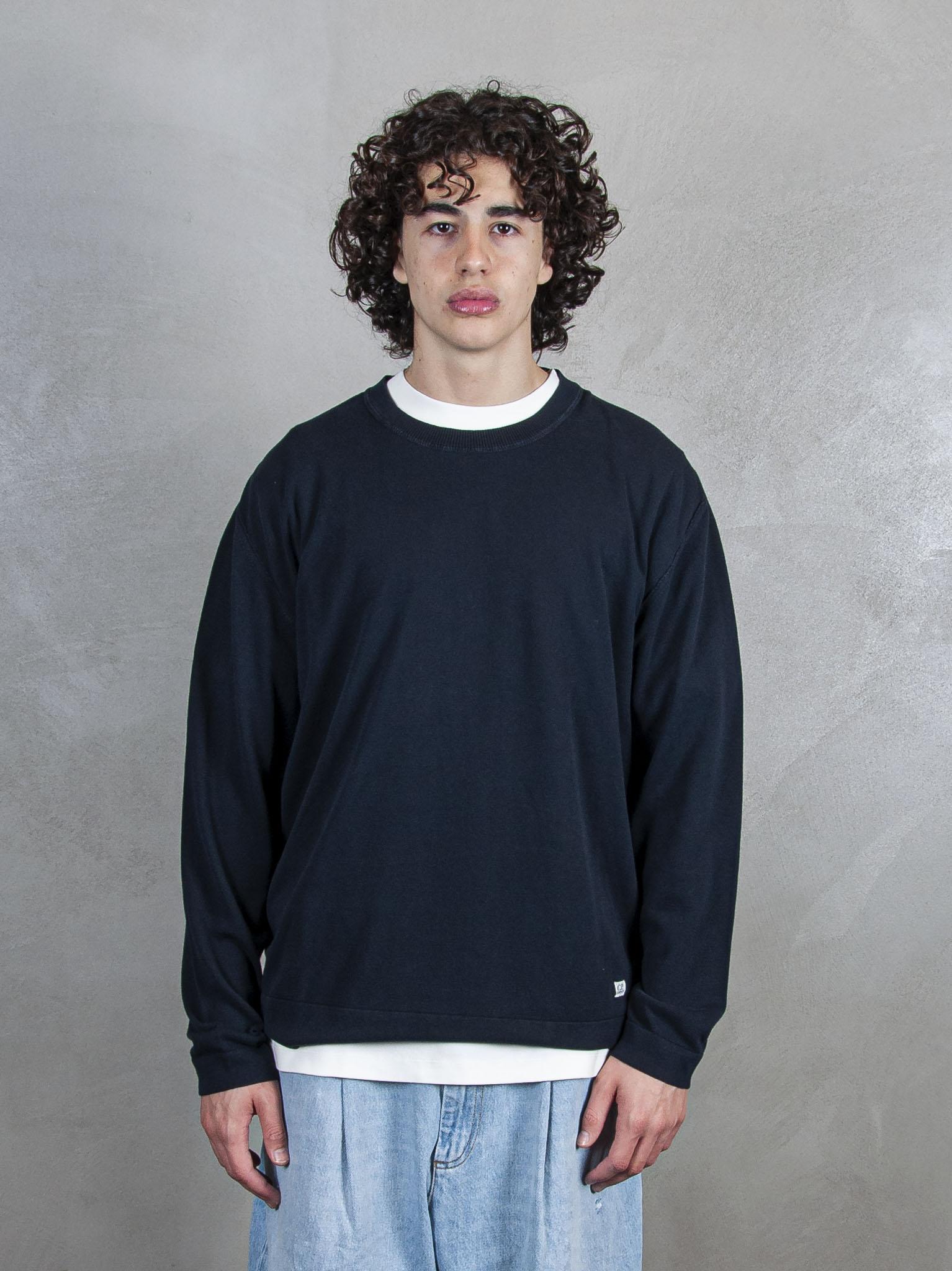 Crewneck Cotton Crepe KN089A-6323O 888 C.P. company 