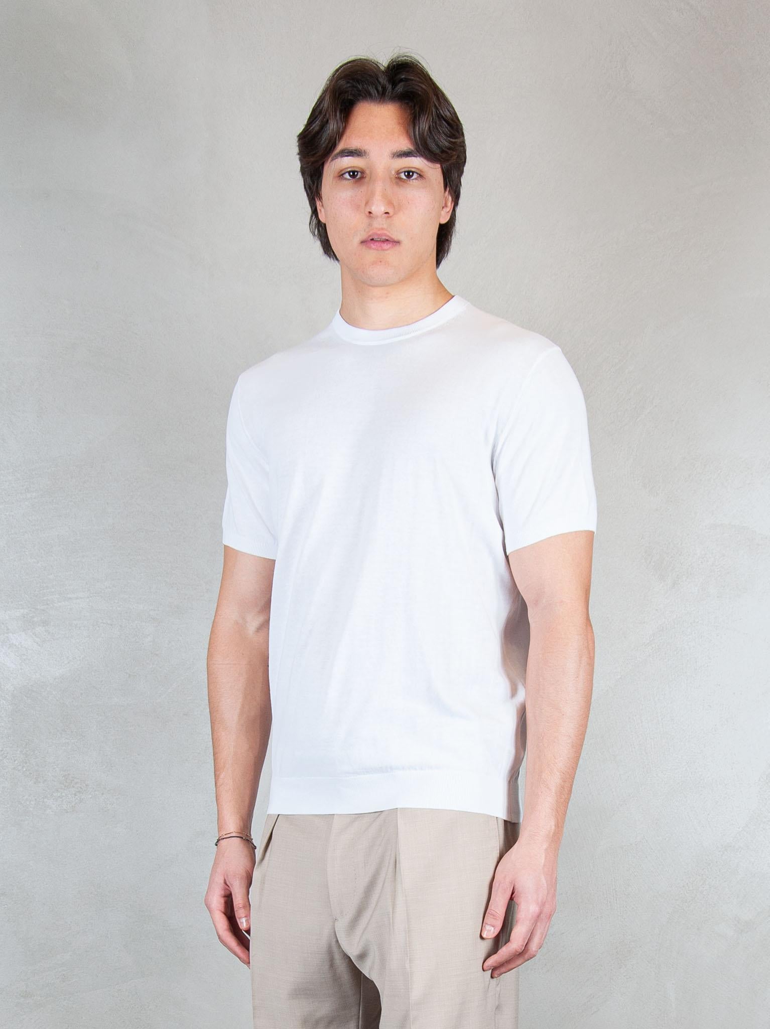 Raphael1966 Maglia Tshirt Cotone Crepe DK17003 BIANCO Raphael - Dkt 