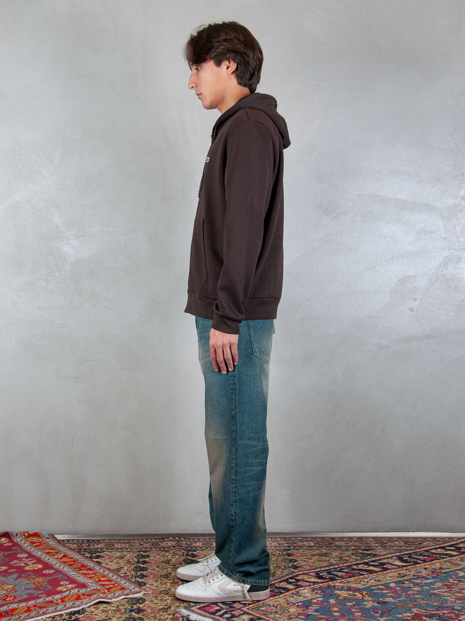 Lacoste Felpa cappuccio con zip SH9626 SKB Lacoste 