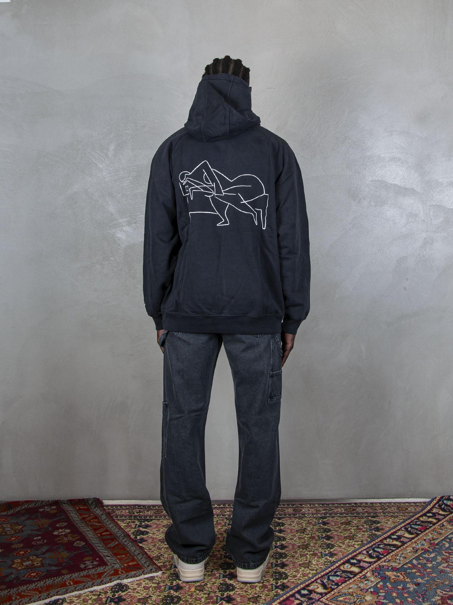 Sleep Now Hooded Sweatshirt 53231 BLACK Parra 