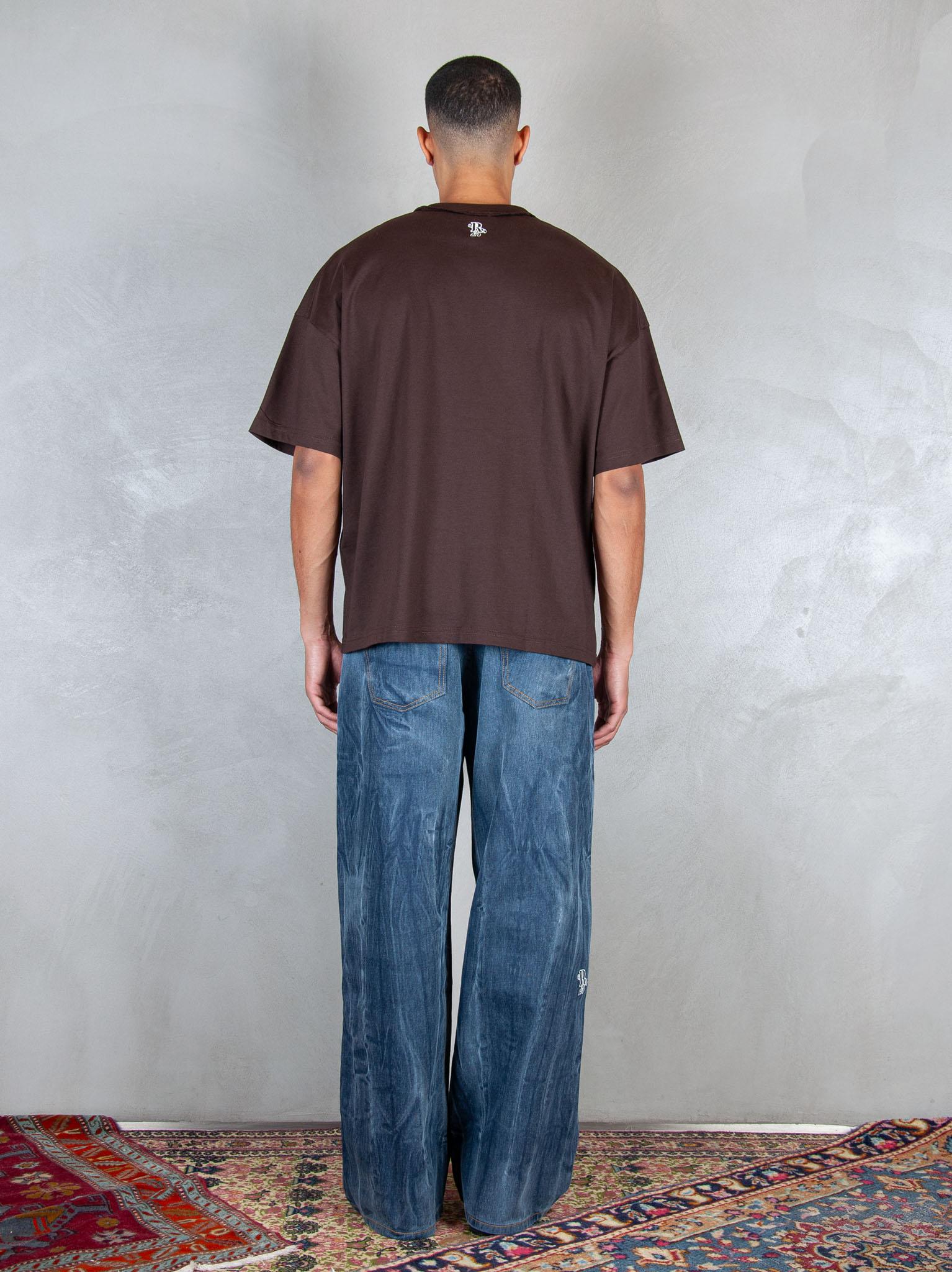 Hi Five T-Shirt Plea tee PLEA TEE MARRONE Hi Five 