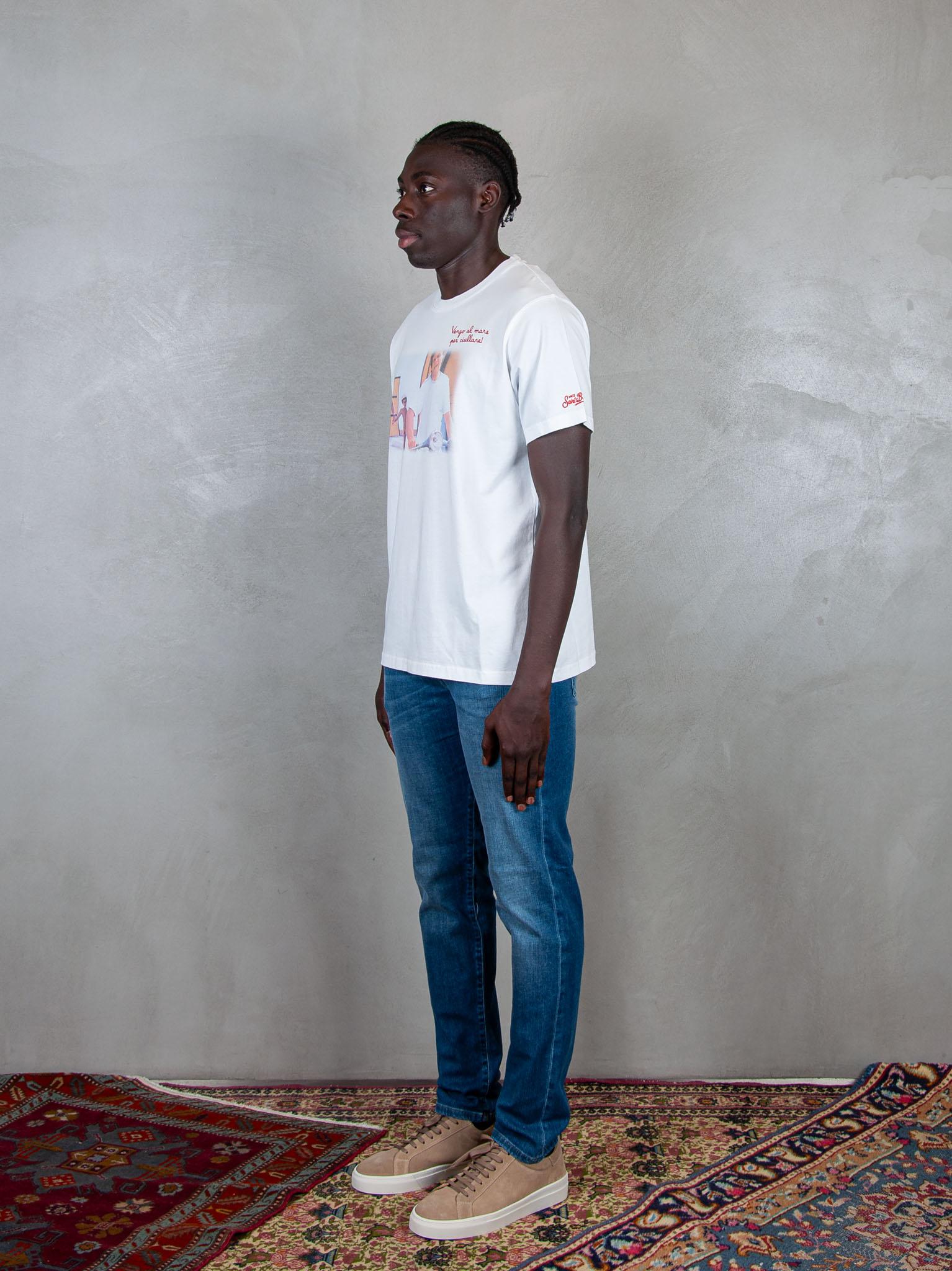 tshirt man TSHM001 05593H MC2 St Barth 