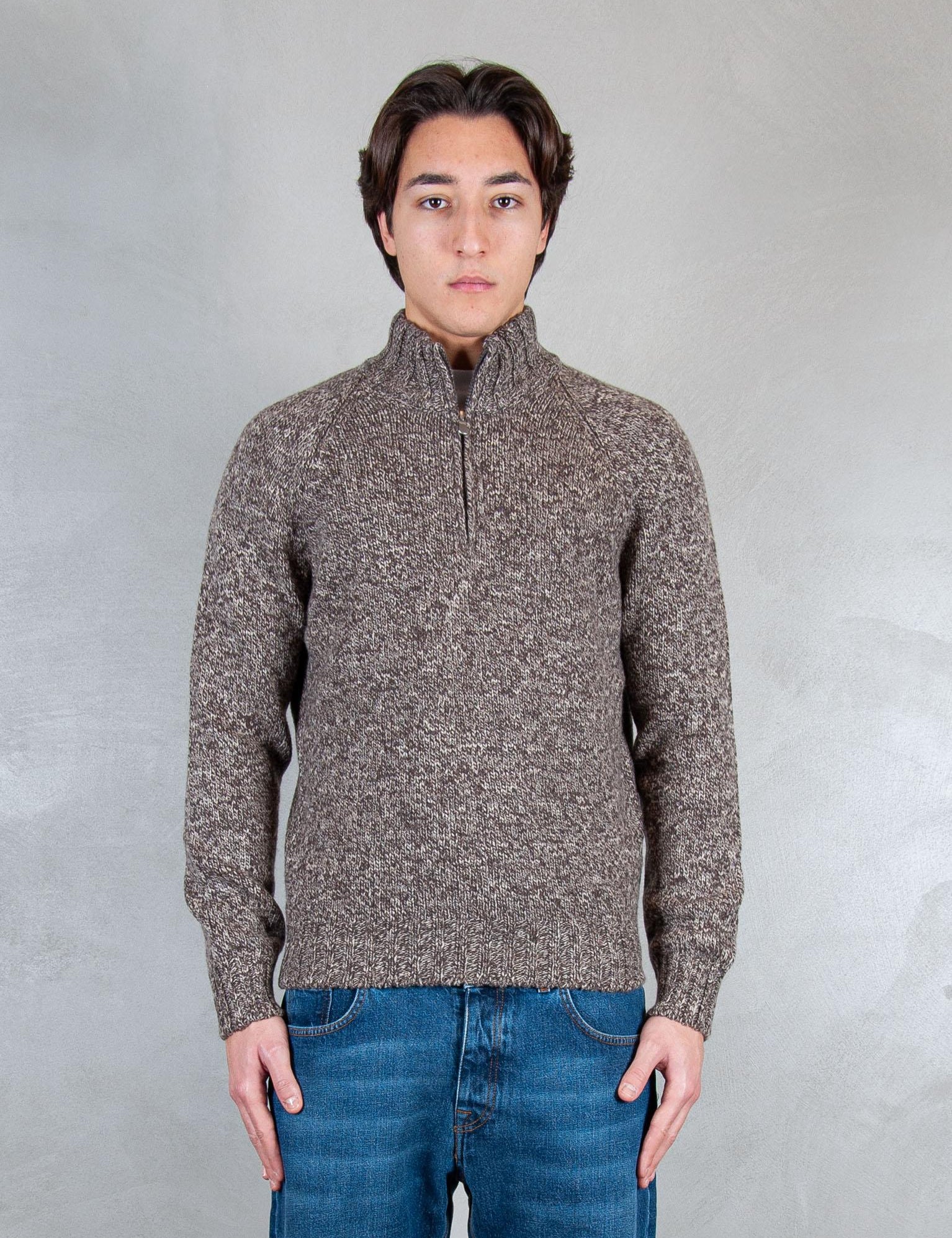 >Lupetto zip mulinè 10194-25713 853 Raphael - Grnsas 