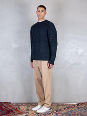 C.P. Company Maglia <BR/>Crewneck Fleece knit KN307A-006170A 888 C.P. company 