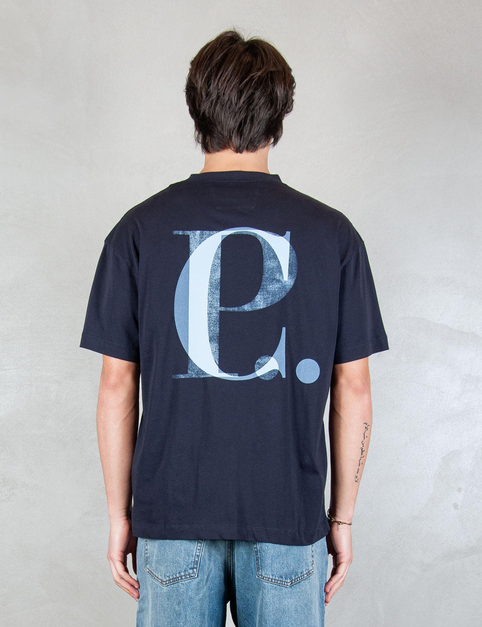 >Logo Crew TS087A-005100W 888 C.P. company 
