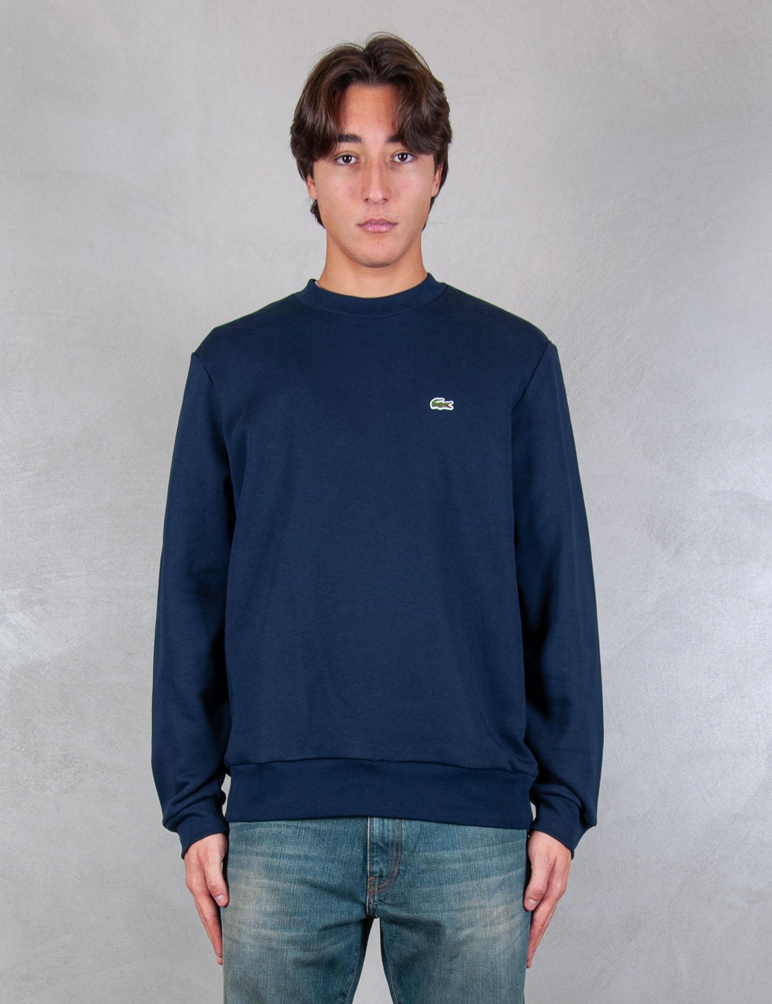 >Felpa girocollo SH9608 166 Lacoste 