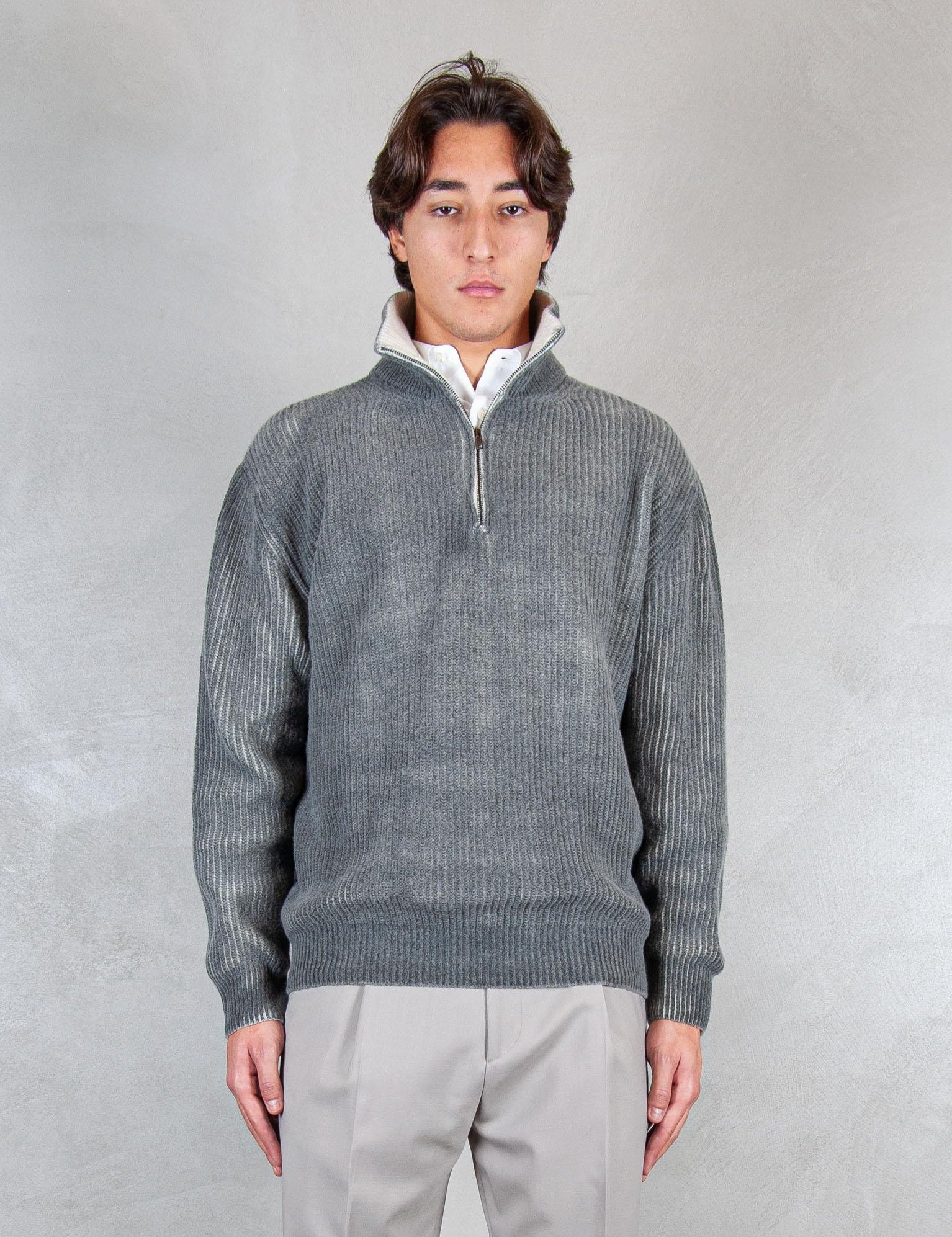 >Maglia half zip nuvola FU24 03 Atom Factory 