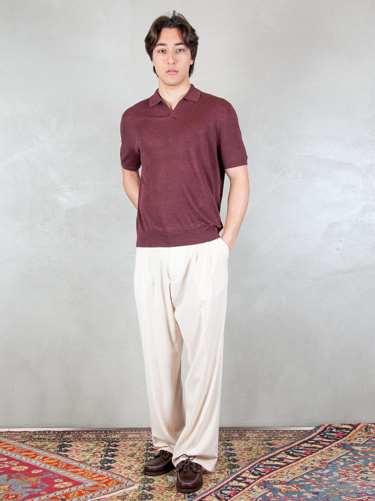 Diana Studio Polo Capri Lino SIN56 055 Diana Studio 