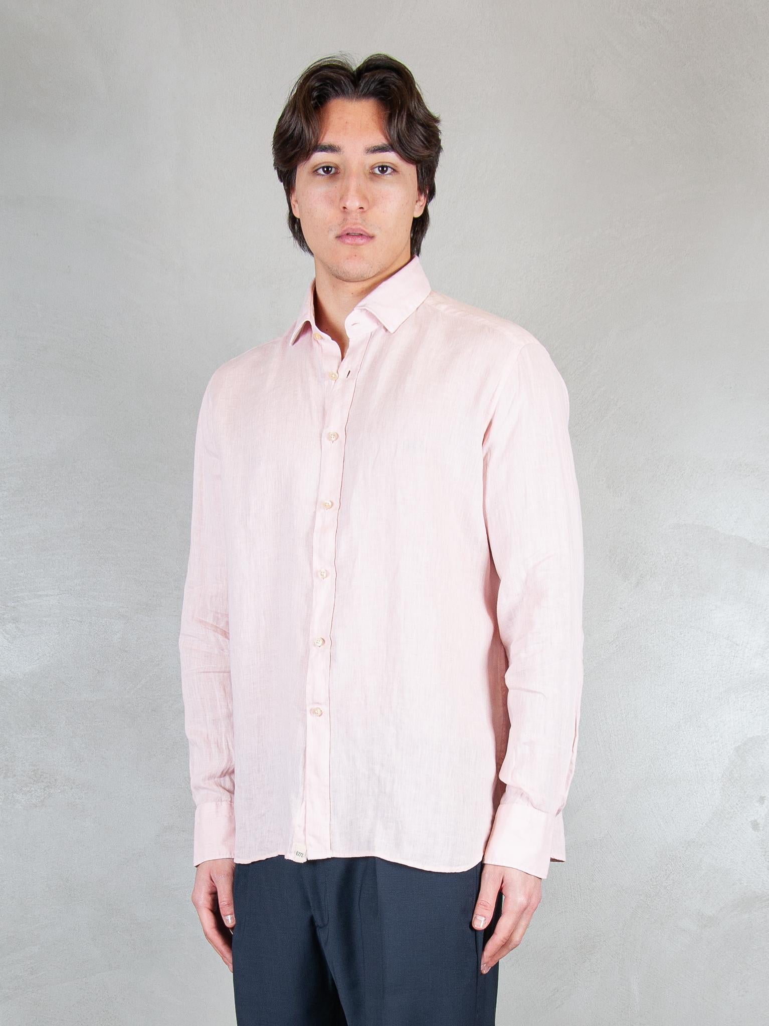 Tintoria Mattei Camicia Lino TNP J66-UI5 Tintoria Mattei 