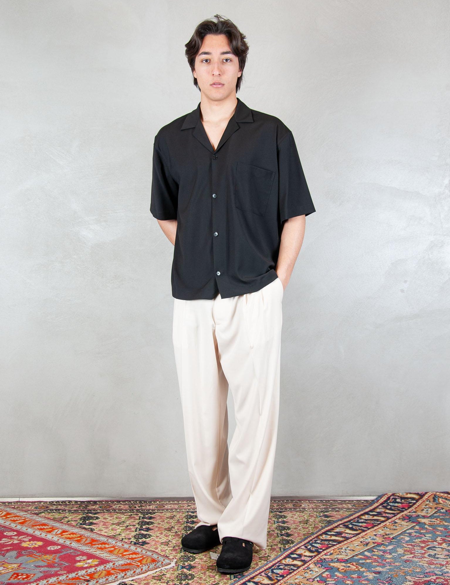 >Camicia CA3623 NERO I'm Brian 