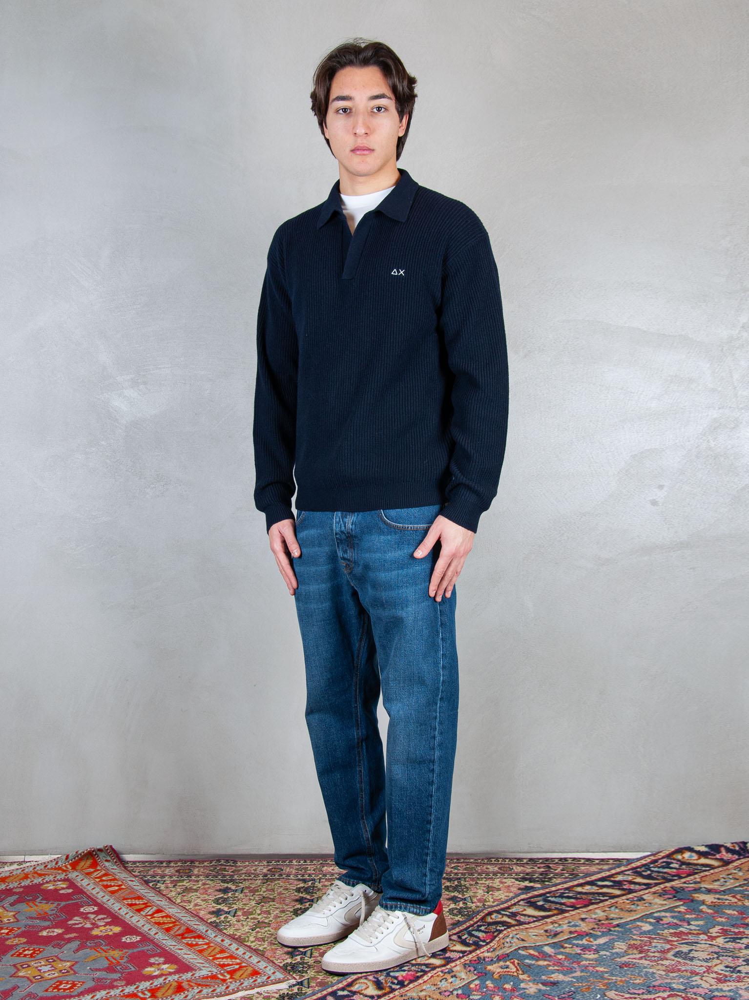 Sun68 Maglia Polo Capri Costa Inglese K45134 07 Sun68 