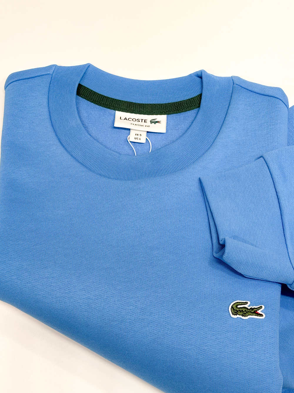 Felpa in pile spazzolato SH9608 4XA Lacoste 