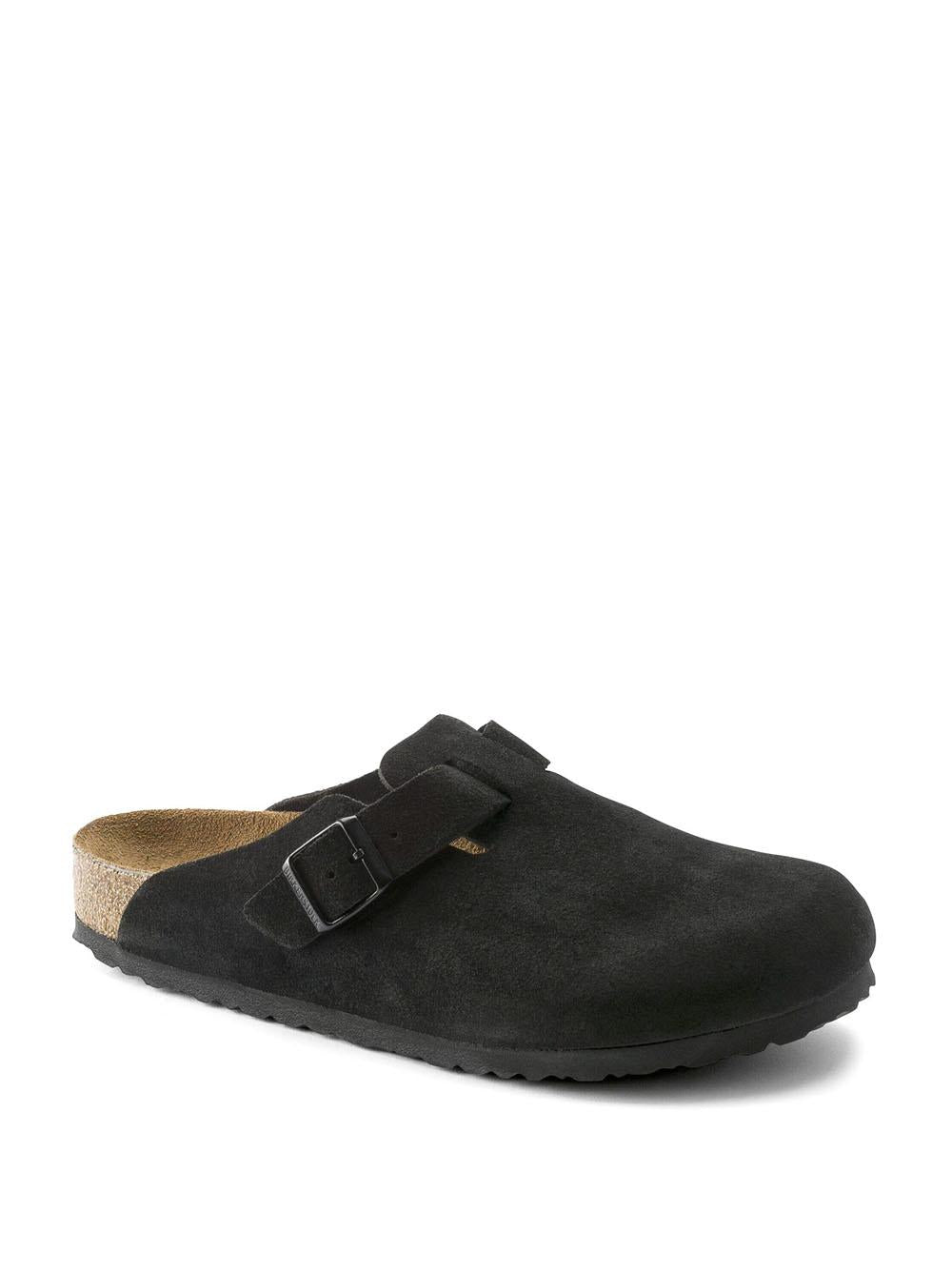 Birkenstock Boston Suede BOSTON SUEDE-BLACK Birkenstock 