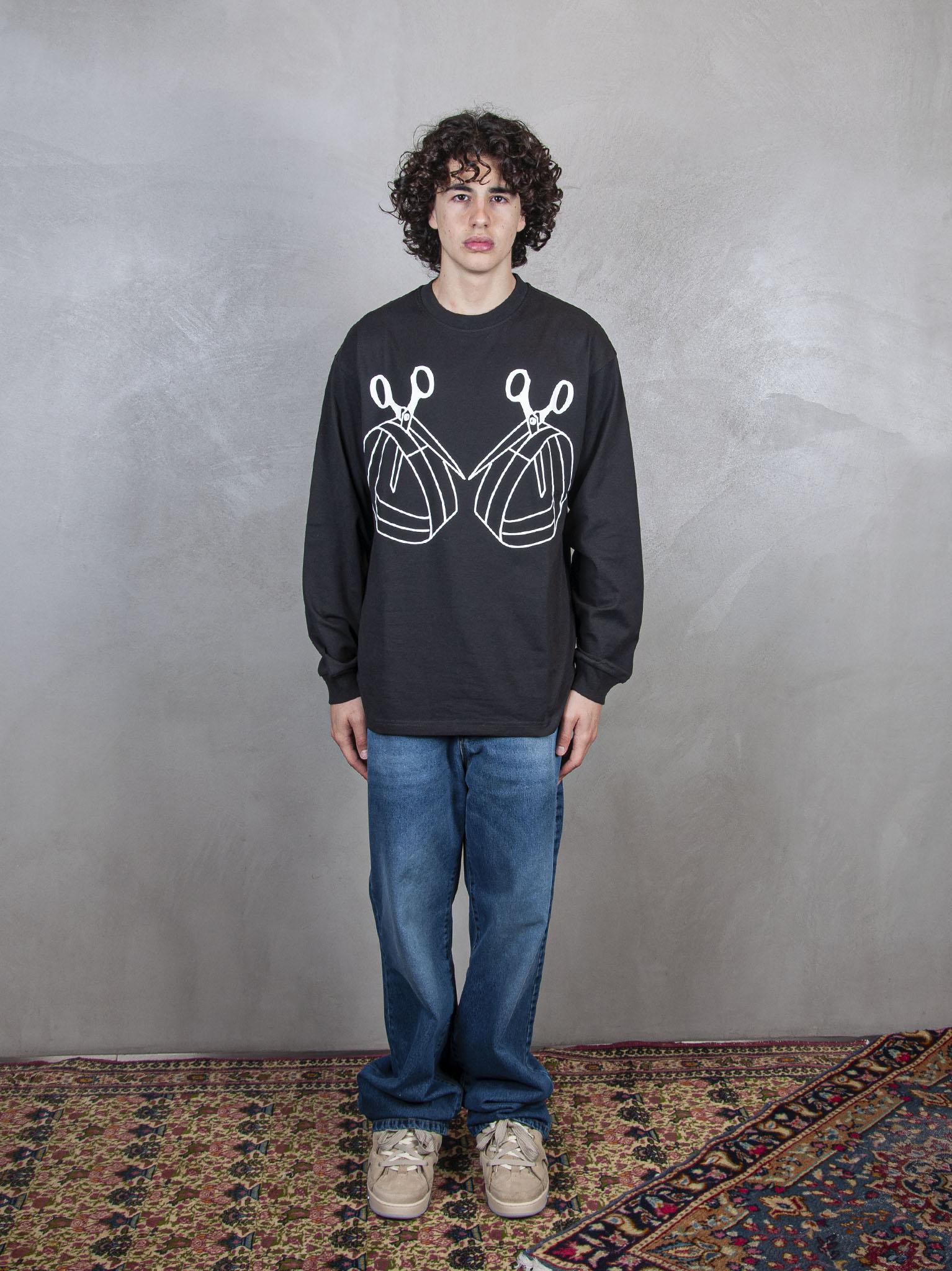 TTT T-Shirt Mobius Band Ls 12LS003 BLACK TTT 