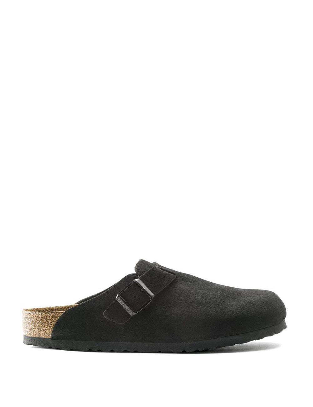 >Boston Suede BOSTON SUEDE-BLACK Birkenstock 