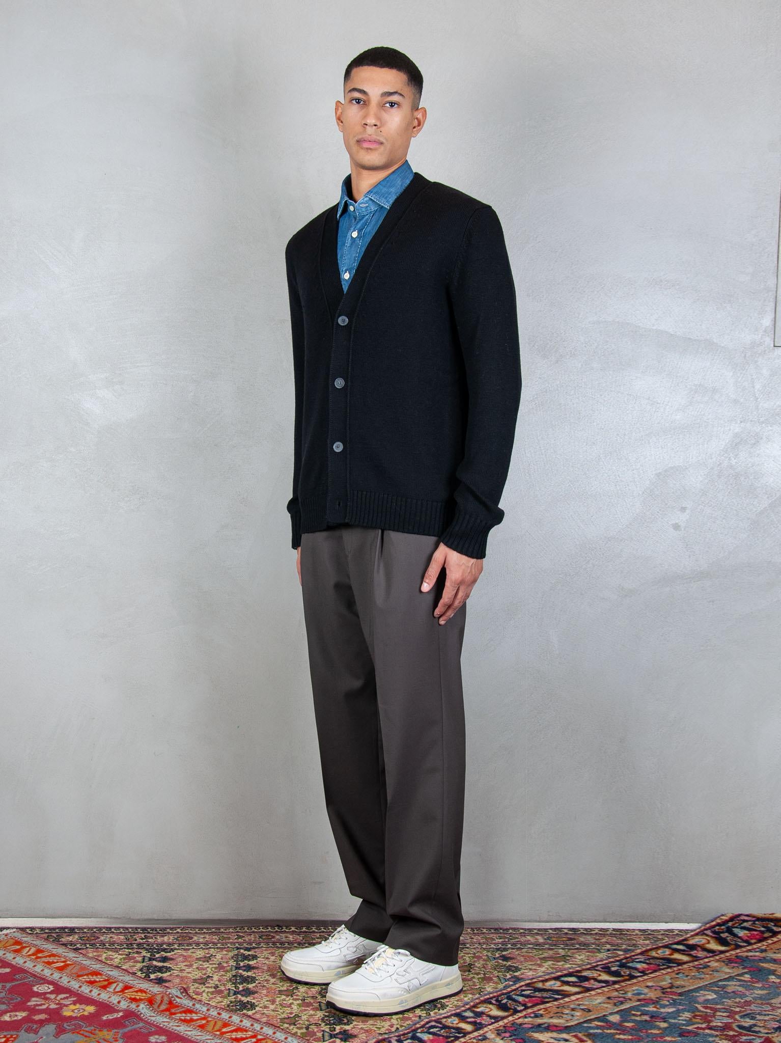 Alpha Studio Maglia cardigan AU3033E 1002 Alpha Studio 